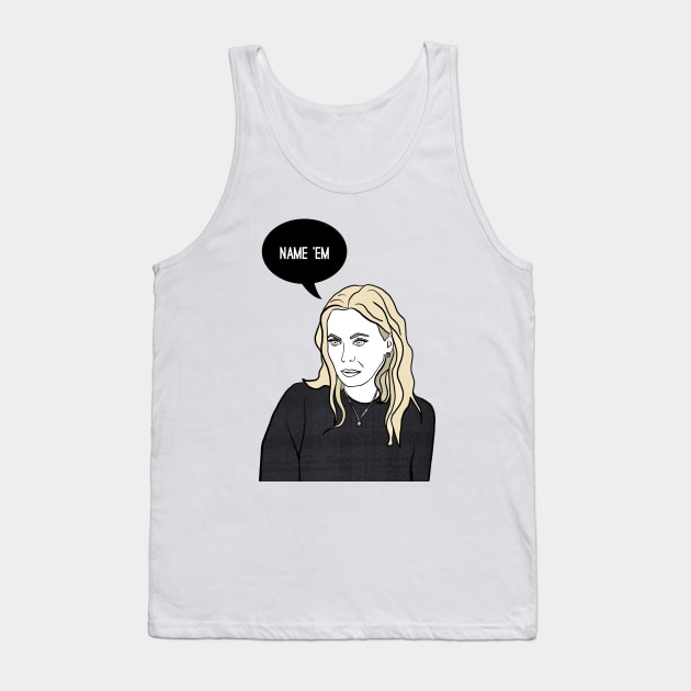 Name 'Em Tank Top by Katsillustration